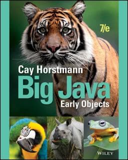 Big Java 9781119499091