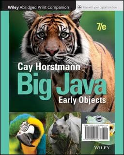 Big Java 9781119499428