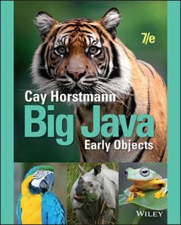 Big Java 9781119740209
