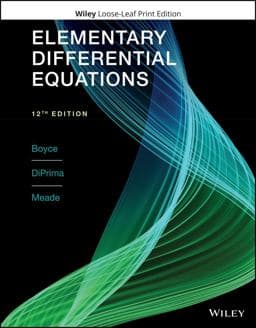 Elementary Differential Equations 9781119777755