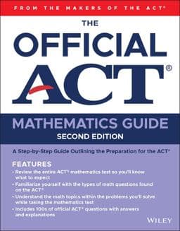 The Official ACT Mathematics Guide 9781119787334
