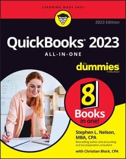 QuickBooks 2023 All-In-One for Dummies 9781119906131
