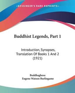 Buddhist Legends, Part 9781120168191