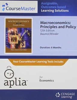 Pac Aplia MacRoeconomics Principles and Policy 9781133049340