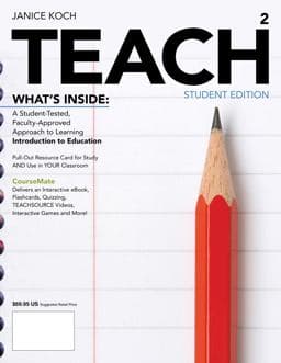 TEACH (with CourseMate Printed Access Card) 9781133963394