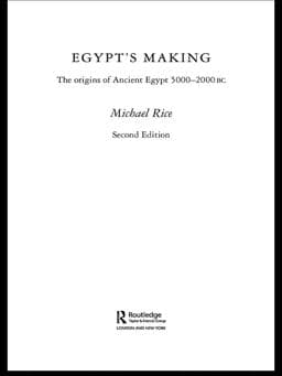 Egypt's Making 9781134492626