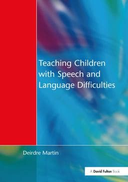Teaching Children with Speech and Language Difficulties 9781136622496