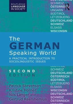 The German-Speaking World 9781138858428