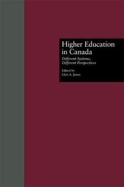 Higher Education in Canada 9781138975972