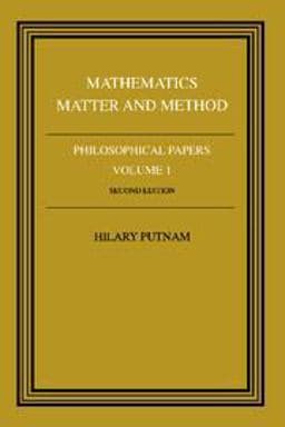 Mathematics, Matter and Method: Volume 1 9781139241663