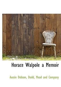 Horace Walpole 9781140589891