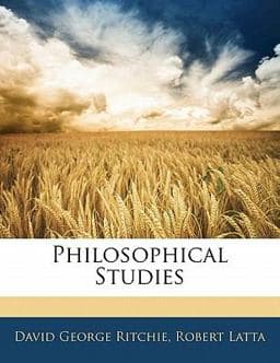 Philosophical Studies 9781142925796