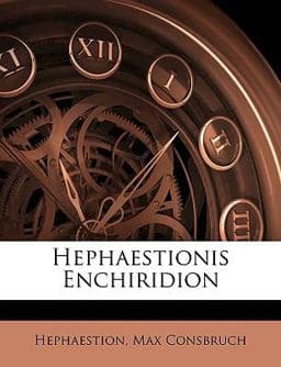 Hephaestionis Enchiridion 9781143076374