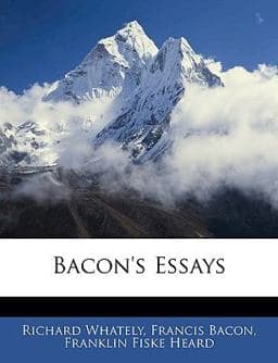 Bacon's Essays 9781144207296