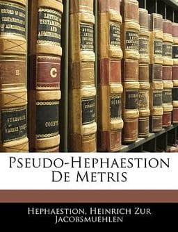 Pseudo-Hephaestion de Metris 9781144397300