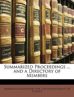 Summarized Proceedings and a Directory of Members 9781146888769