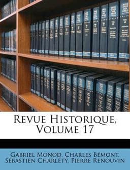 Revue Historique 9781147542745