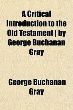 A Critical Introduction to the Old Testament 9781150422355