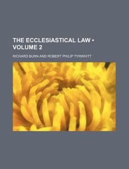 The Ecclesiastical Law 9781154261639