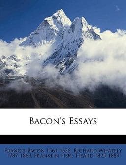 Bacon's Essays 9781174833427