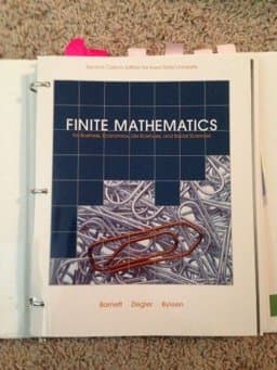 Finite Mathematics 9781256273424