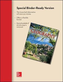 Combo: Loose Leaf Introduction to Geography with ConnectPlus Access Card 9781259145674