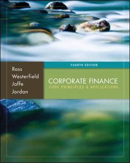 Corporate Finance - Core Principles and Applications 9781259216770