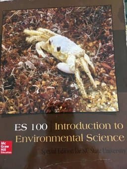 Es 100 Introduction to Environmental Science 9781259567902
