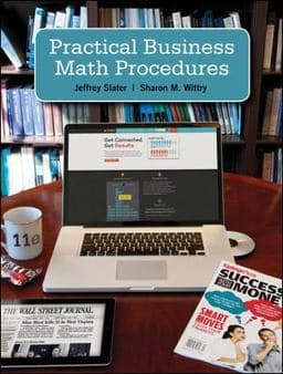 Practical Business Math Procedures Brief with Handbook and DVD with Connect 9781259671814