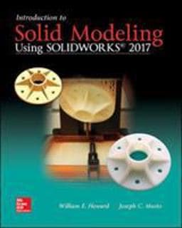 Introduction to Solid Modeling Using SolidWorks 2017 9781259696541