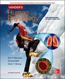 ISE Vander's Human Physiology 9781260085228