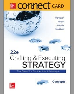 Connect Access Card for Crafting & Executing Strategy: Concepts 9781260157383