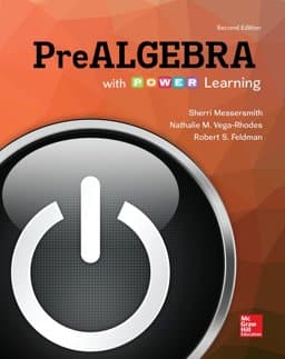 Integrated Video and Study Guide POWER Prealgebra 2e 9781260374285