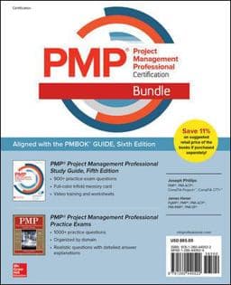 PMP Project Management Professional Certification Bundle 9781260440522