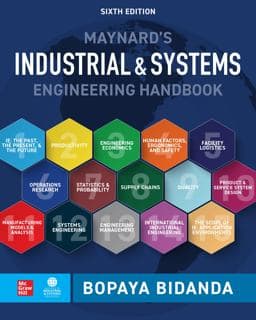 Maynard's Industrial and Systems Engineering Handbook, Sixth Edition 9781260461565
