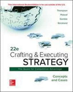 ISE Crafting & Executing Strategy: Concepts and Cases 9781260565744