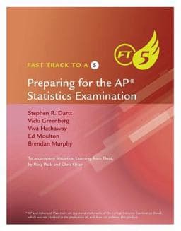 Preparing for the AP* Statistics Examination 9781285094649