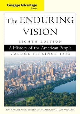 Cengage Advantage Series: the Enduring Vision 9781285193403