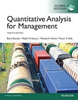 Quantitative Analysis for Management, Global Edition 9781292059327