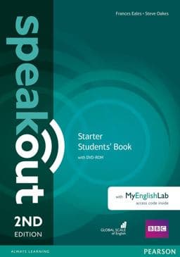 Speakout Starter 2nd Edition Students' Book with DVD-ROM and MyEnglishLab Access Code Pack 9781292115993