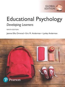 Educational Psychology: Developing Learners, Global Edition 9781292170701