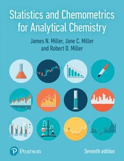Statistics and Chemometrics for Analytical Chemistry 9781292186740
