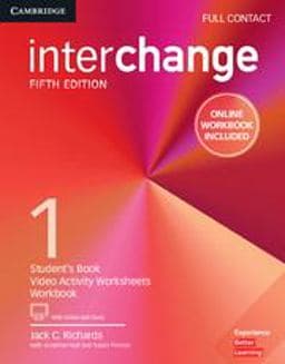 Interchange Level 1 Full Contact with Online Self-Study and Online Workbook 9781316623015
