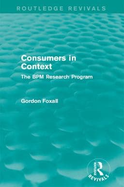 Consumers in Context 9781317332954