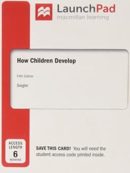 LaunchPad for How Children Develop (1-Term Access) 9781319059101