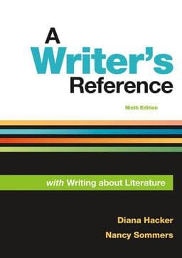 A Writer's Reference with Writing about Literature 9781319133054