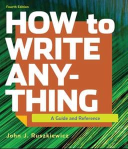 How to Write Anything 9781319282363