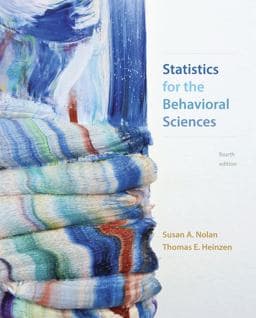 Statistics for the Behavioral Sciences 9781319292423
