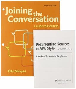 Loose-Leaf Version for Joining the Conversation and Documenting Sources in APA Style: 2020 Update 9781319353117
