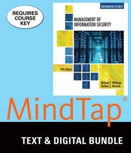 Bundle: Management of Information Security, 5th + MindTap Computing, 1 Term (6 Months) Printed Access Card 9781337195744